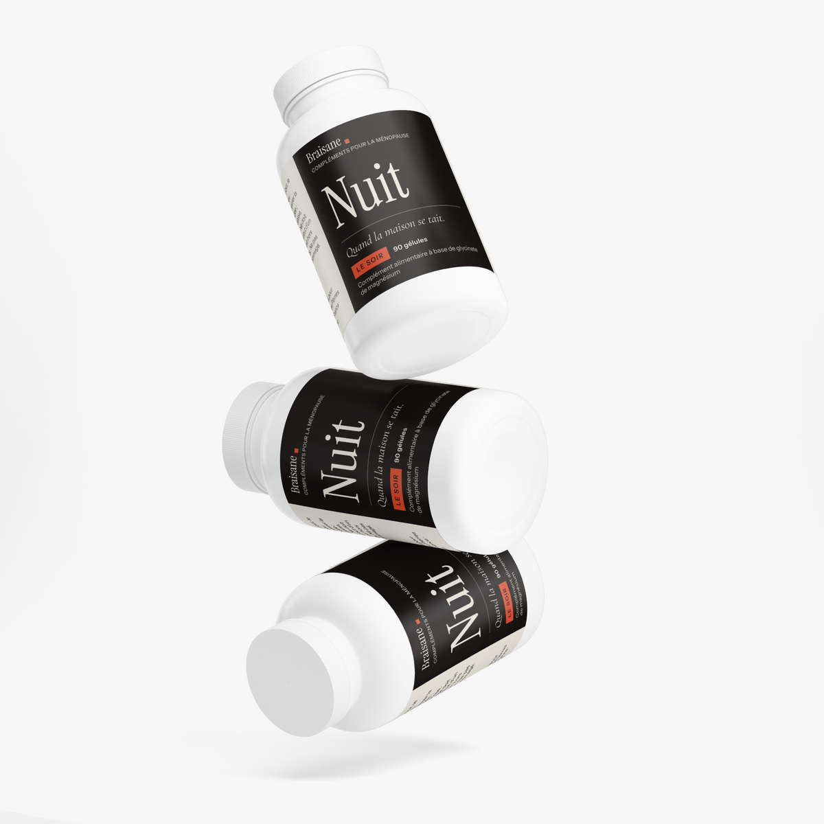 Nuit — Glycinate de magnésium 275 mg · ménopause