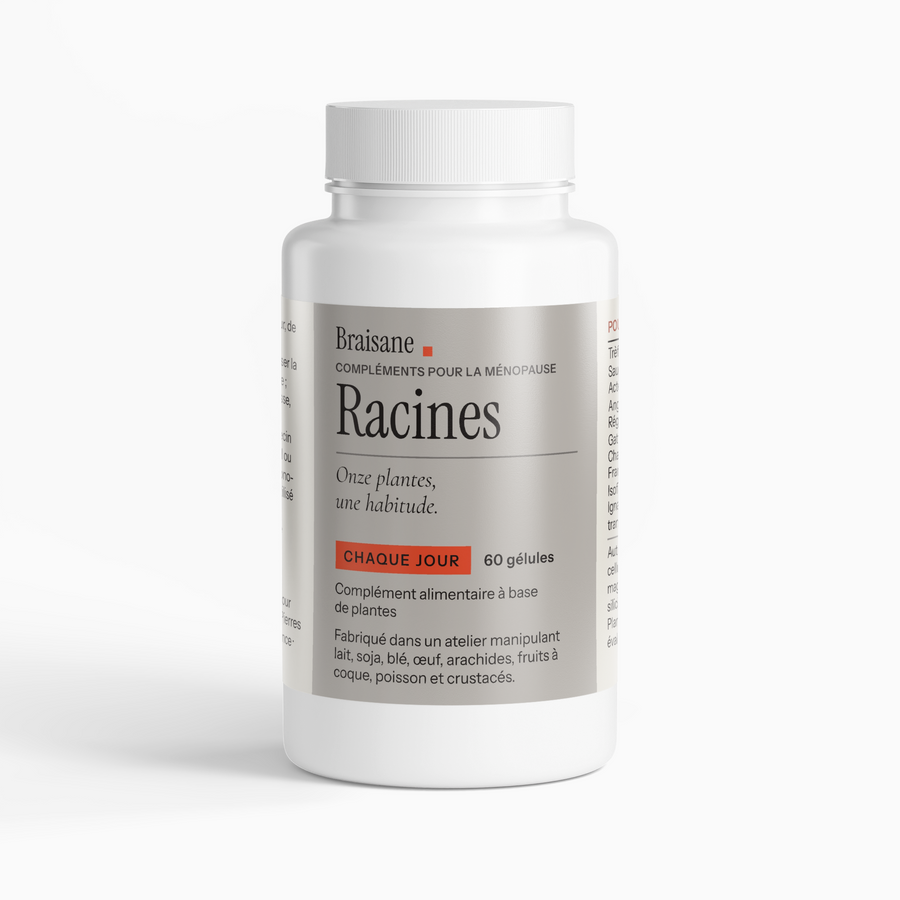Racines — Onze plantes, une habitude · ménopause